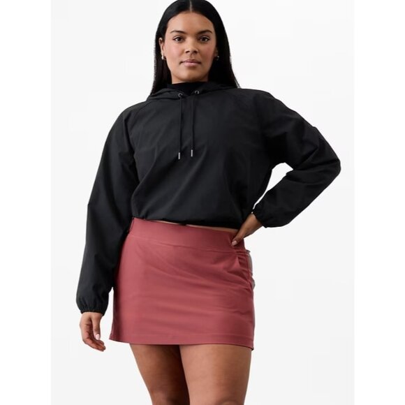 Athleta 2 Brooklyn 13 1/2 Short Red Rock Size 2 Regular Skort - Picture 1 of 5